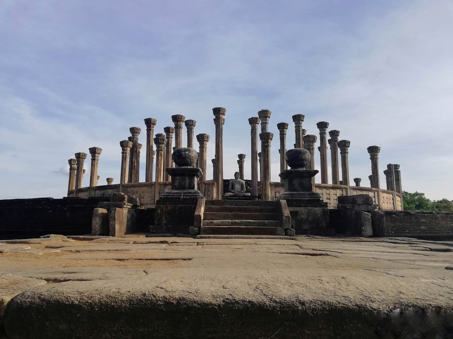 Ancient stone ruins of Polonnaruwa, UNESCO Cultural Triangle, Sri Lanka