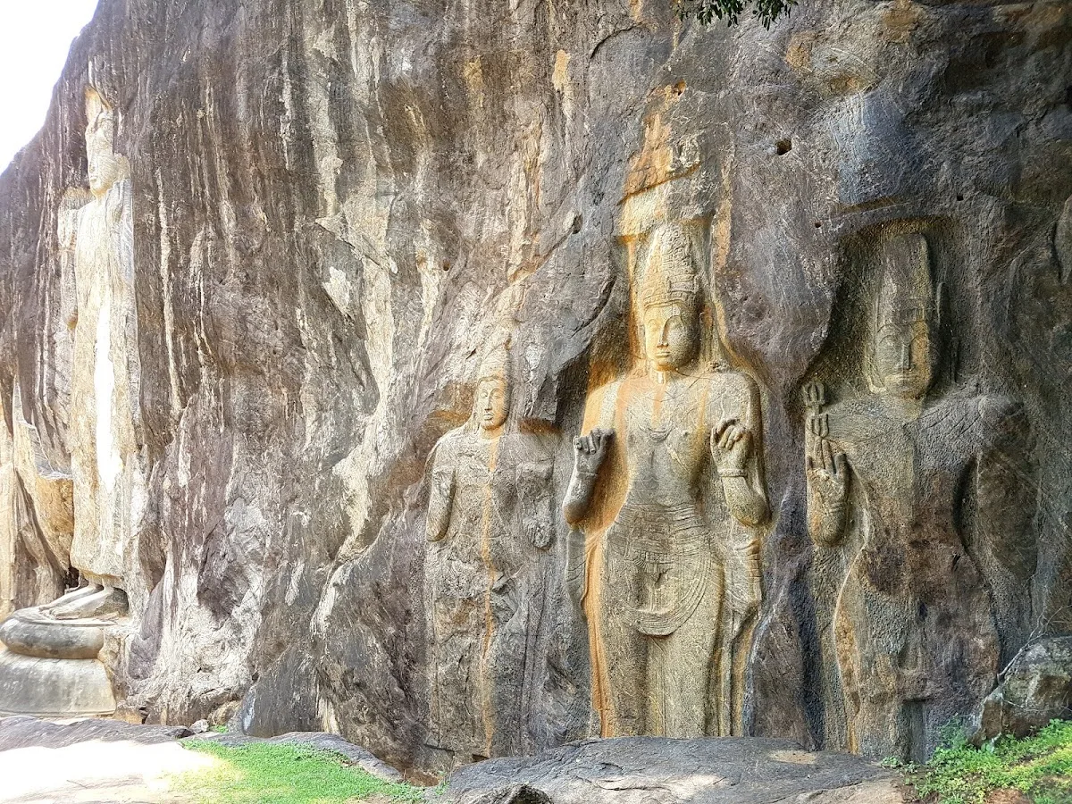 Buduruwagala Rock Carvings