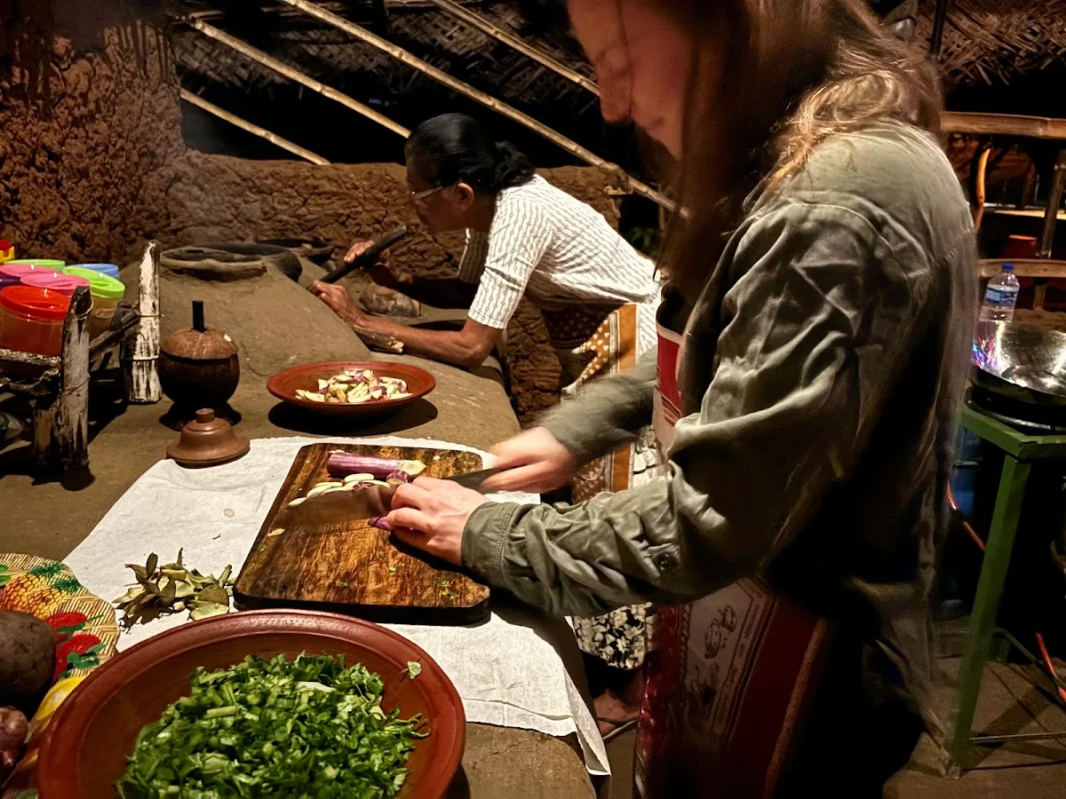 Village Cooking with a Host Family
